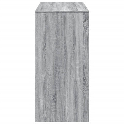 vidaXL Bar Table Grey Sonoma 102x50x103,5 cm Engineered Wood 6