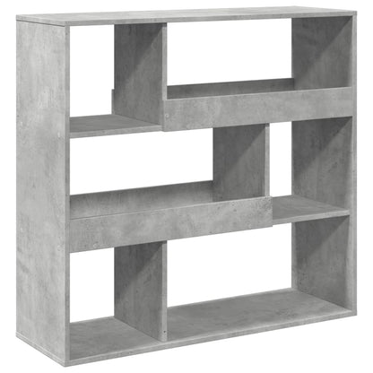 vidaXL Book Cabinet/Room Divider Concrete Grey 100x33x94,5 cm 2
