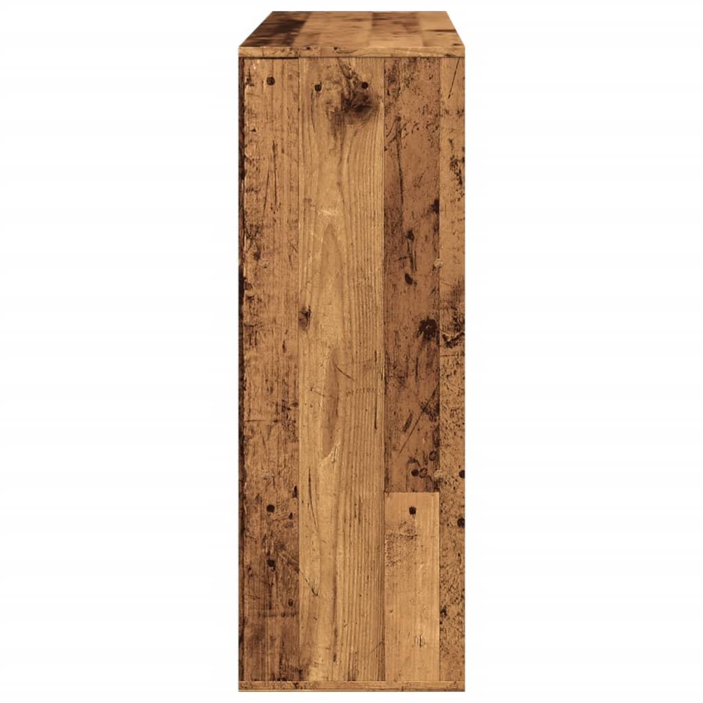 vidaXL Book Cabinet/Room Divider Old Wood 100x33x94,5 cm 5