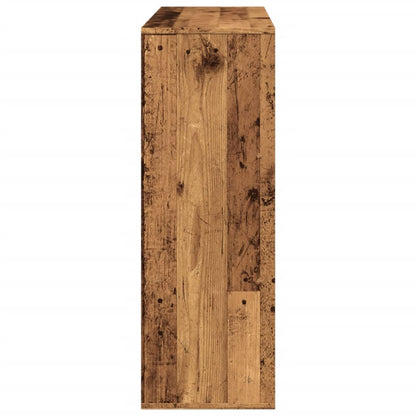vidaXL Book Cabinet/Room Divider Old Wood 100x33x94,5 cm 5