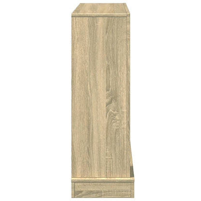 vidaXL Fireplace Surround Sonoma Oak 100x30x87.5 cm Engineered Wood 5