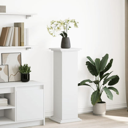 Display Stand with Storage White