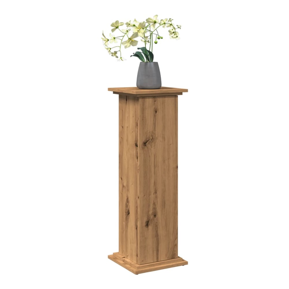 Display Stand with Storage Artisan oak