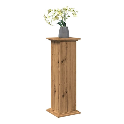 Display Stand with Storage Artisan oak