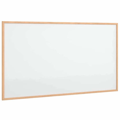 vidaXL Magnetic Whiteboard with Solid Pine Wood Frame 100x55 cm 2