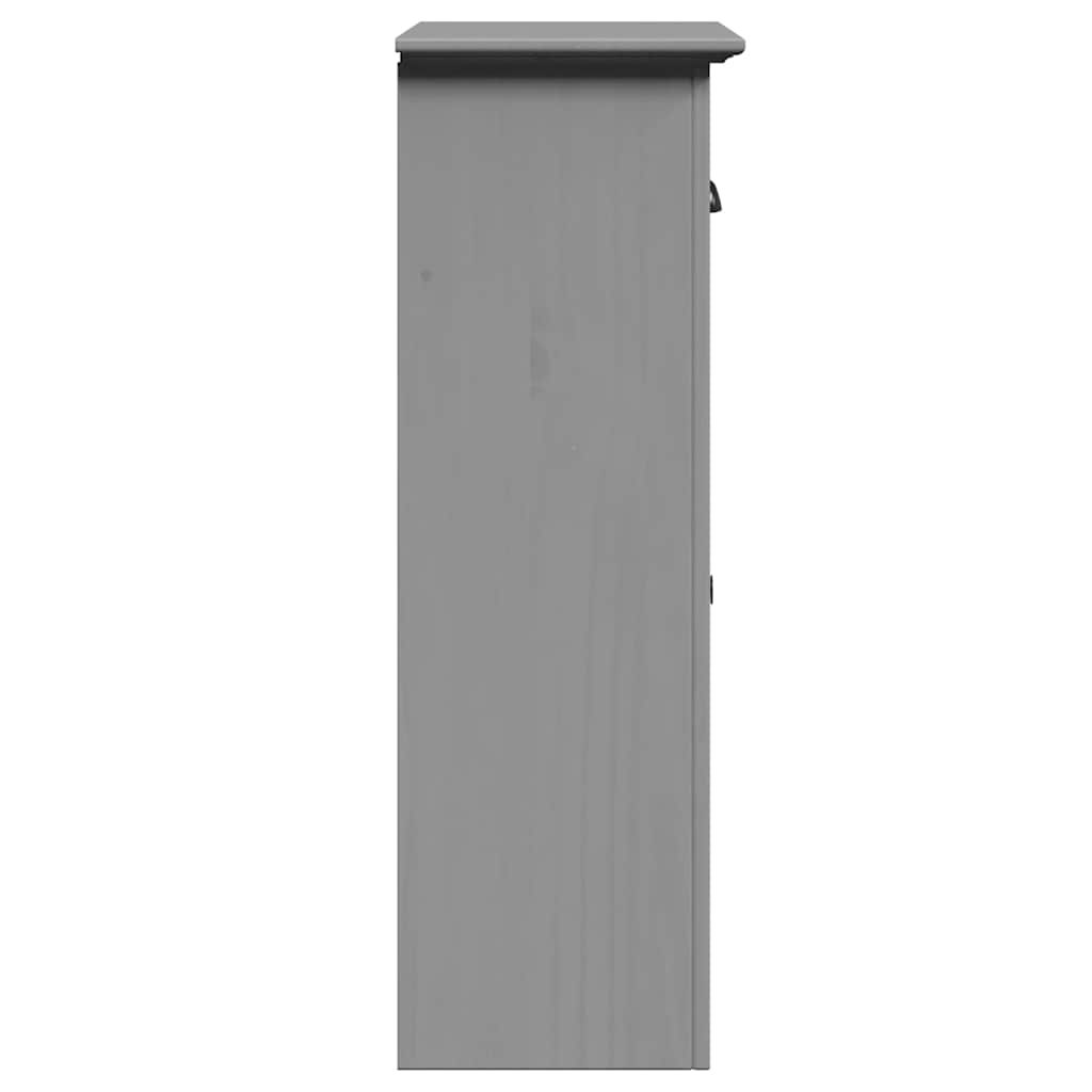 vidaXL Bathroom Cabinet BODO Grey 44x30x90 cm 5