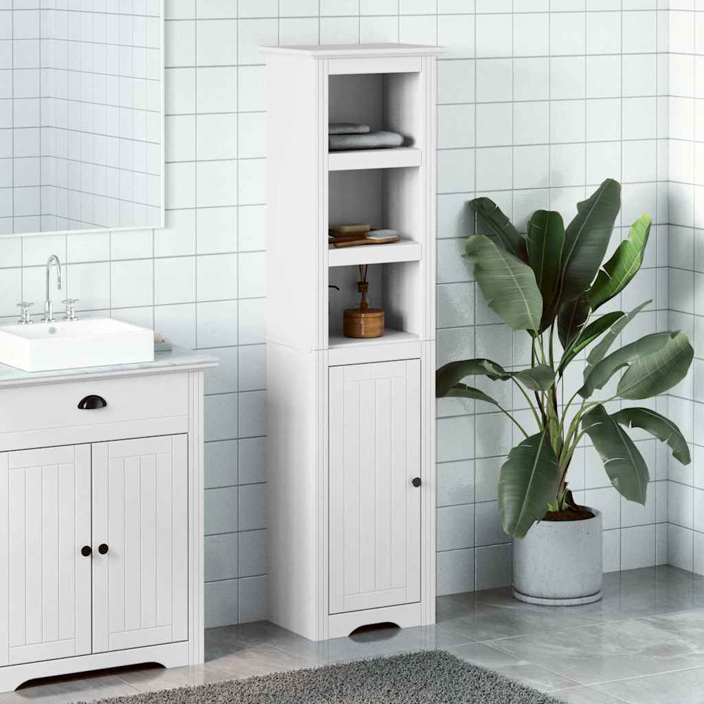 Bathroom Cabinet "BODO" 44x30x160 cm White