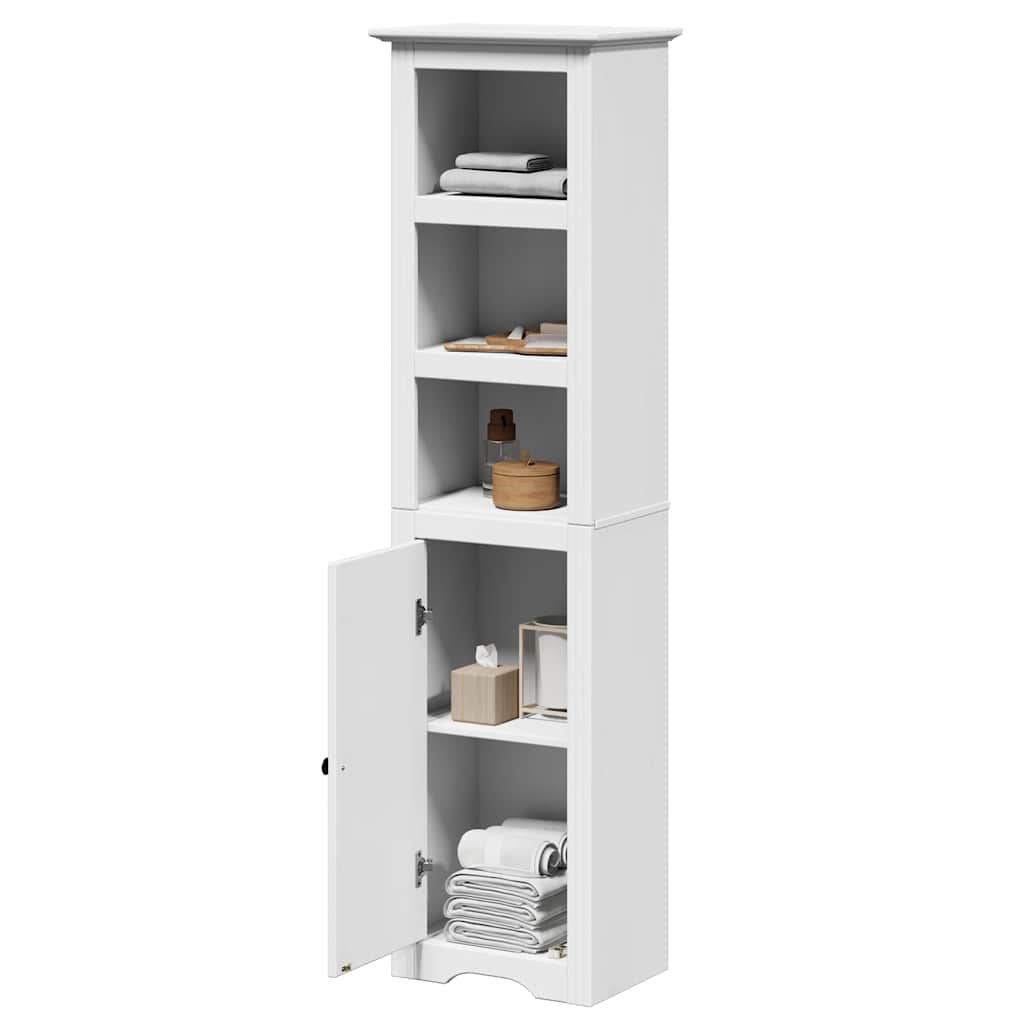 vidaXL Bathroom Cabinet BODO White 44x30x160 cm 1