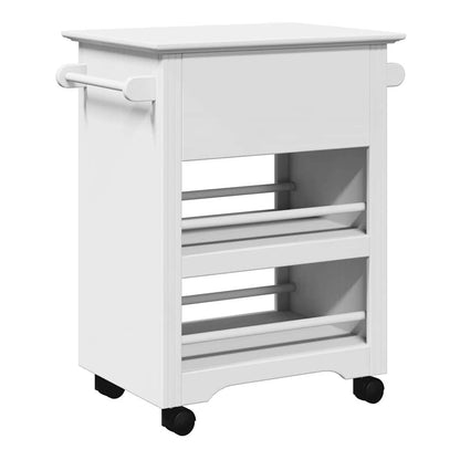 Kitchen Trolley "BODO" 67,5x45x80 cm White
