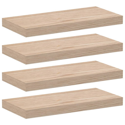 vidaXL Floating Shelves 4 pcs 50x23.5x4 cm Engineered Wood 2