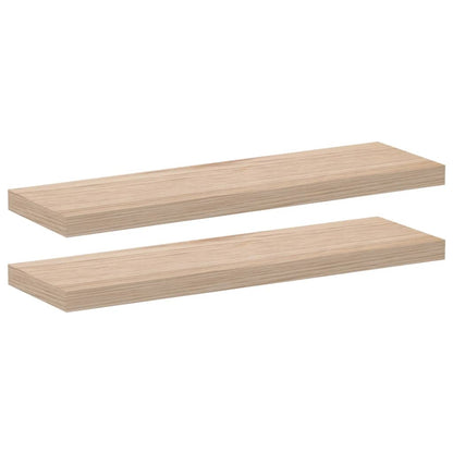 vidaXL Floating Shelves 2 pcs 80x23.5x4 cm Engineered Wood 2