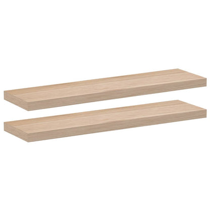 vidaXL Floating Shelves 2 pcs 90x23.5x4 cm Engineered Wood 2