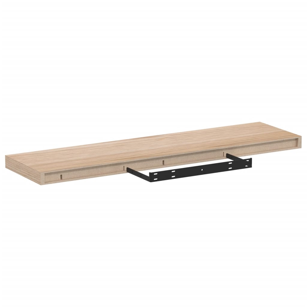 vidaXL Floating Shelves 2 pcs 90x23.5x4 cm Engineered Wood 5