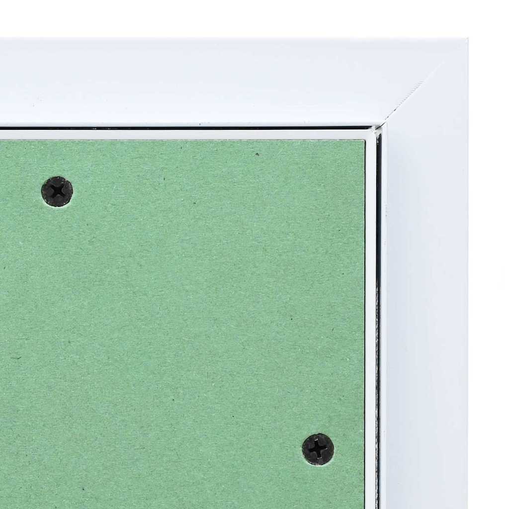 vidaXL Access Panel Green and Silver 30 x 55 cm 6