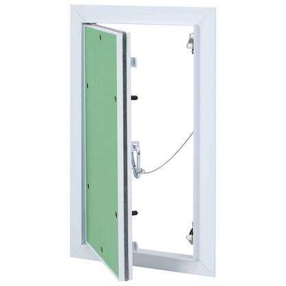 vidaXL Access Panel Green and Silver 30 x 55 cm 1