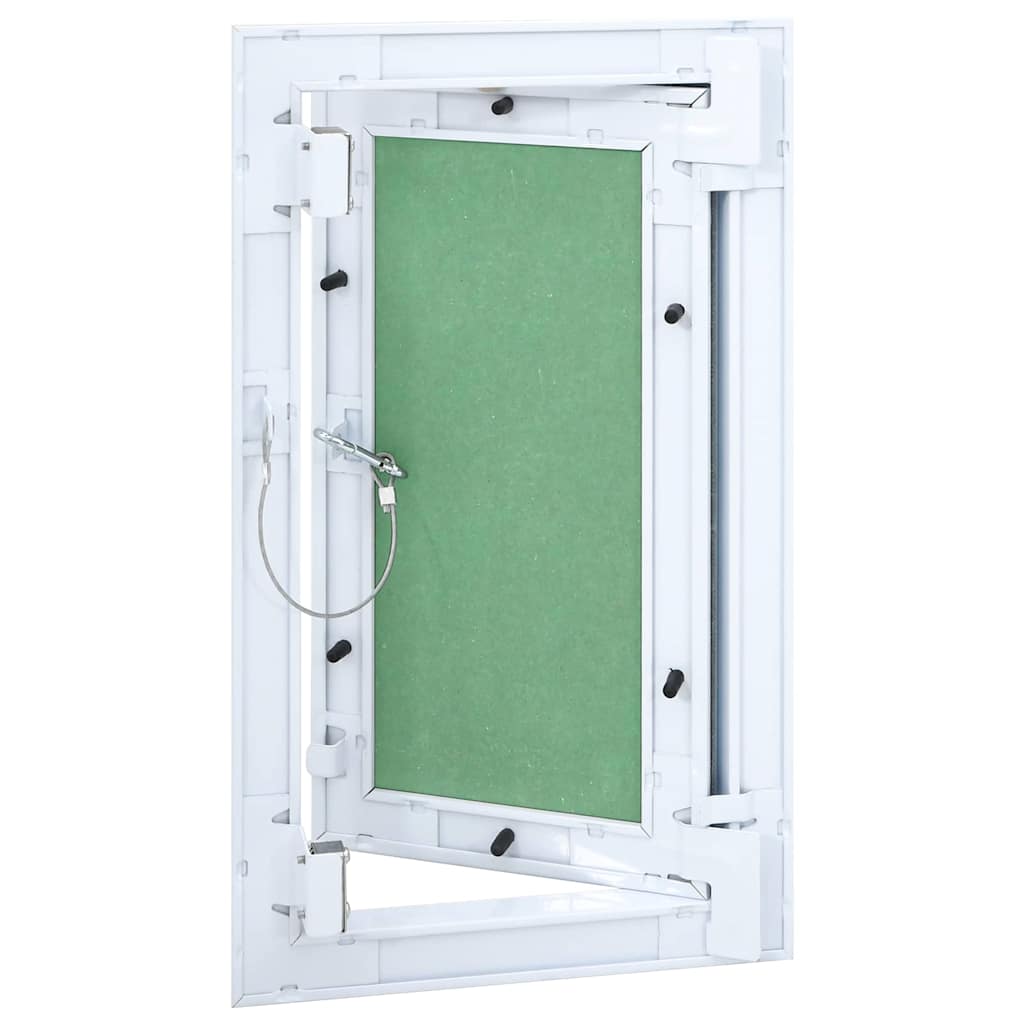 vidaXL Access Panel Green and Silver 30 x 55 cm 2