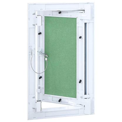 vidaXL Access Panel Green and Silver 30 x 55 cm 2
