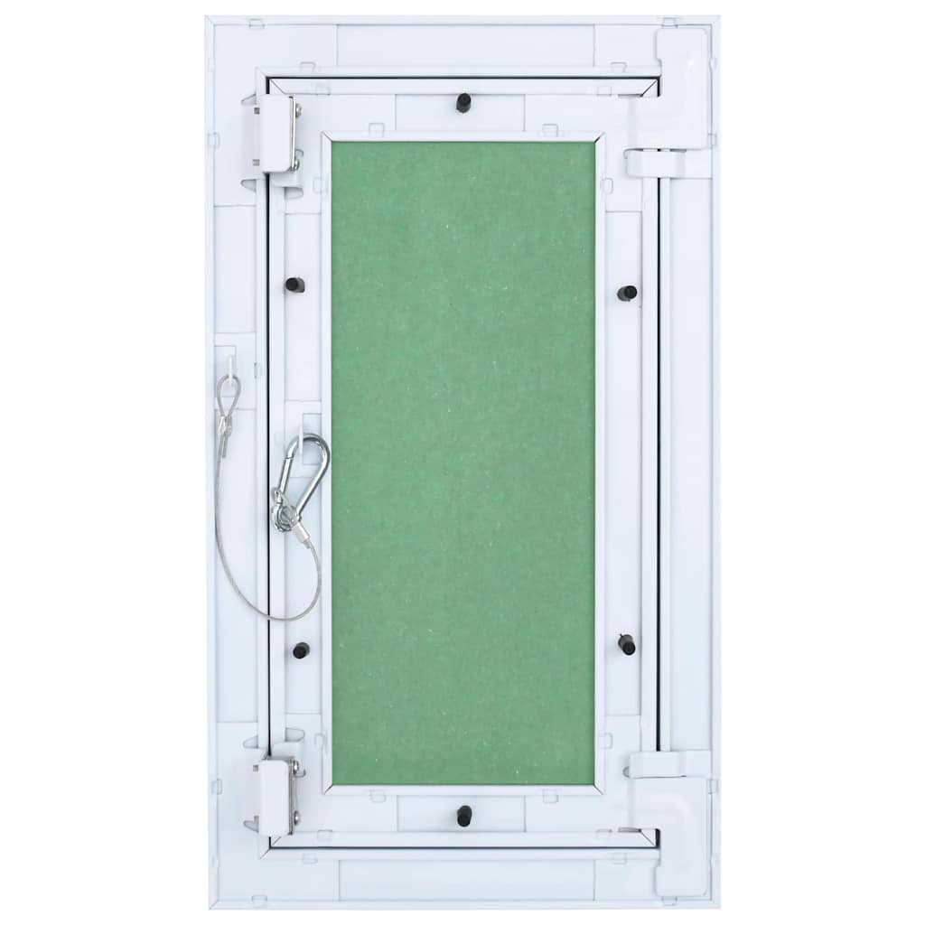 vidaXL Access Panel Green and Silver 30 x 55 cm 4