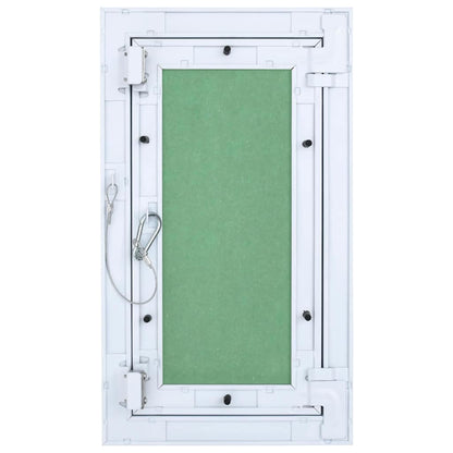 vidaXL Access Panel Green and Silver 30 x 55 cm 4