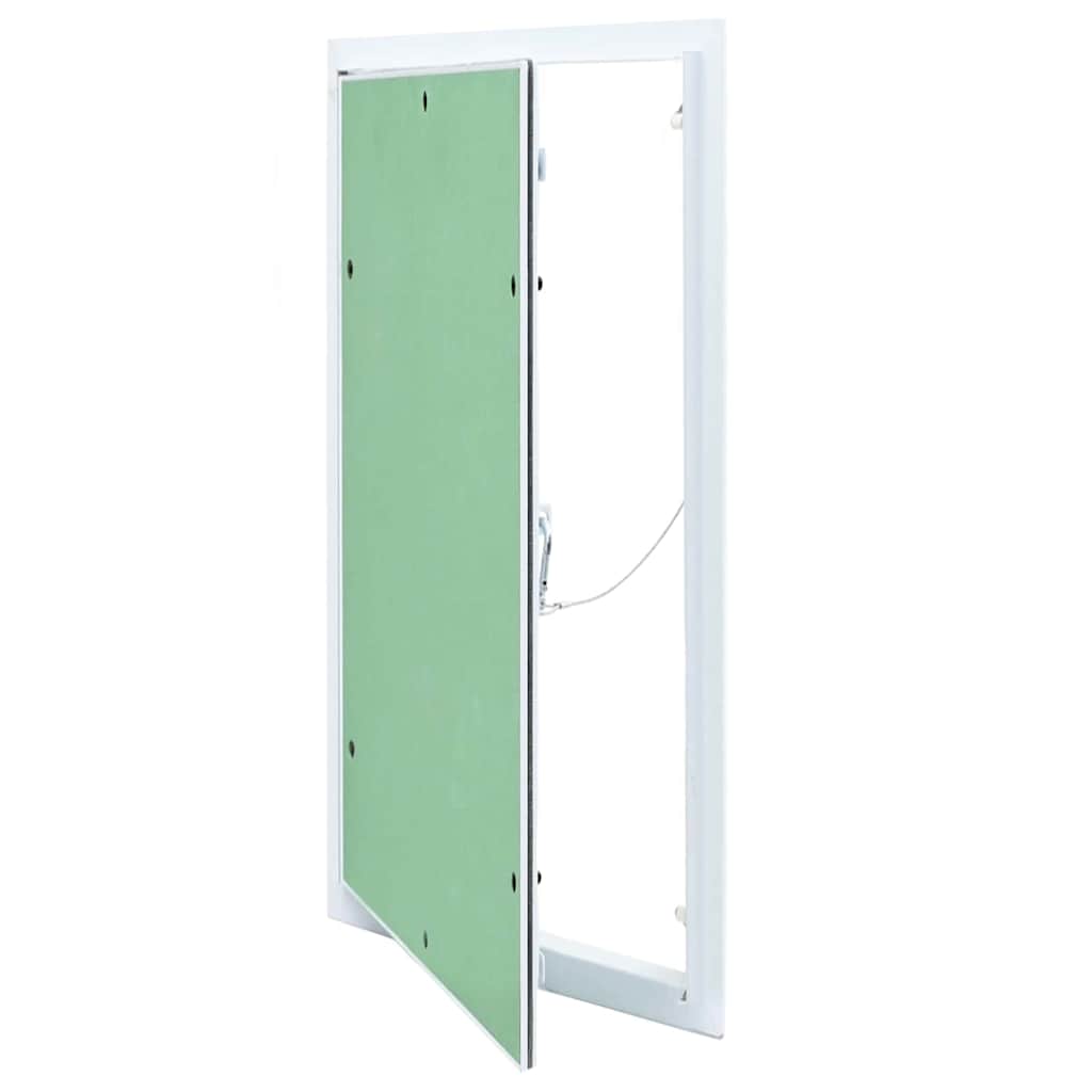 vidaXL Access Panel Green and Silver 35 x 55 cm 1
