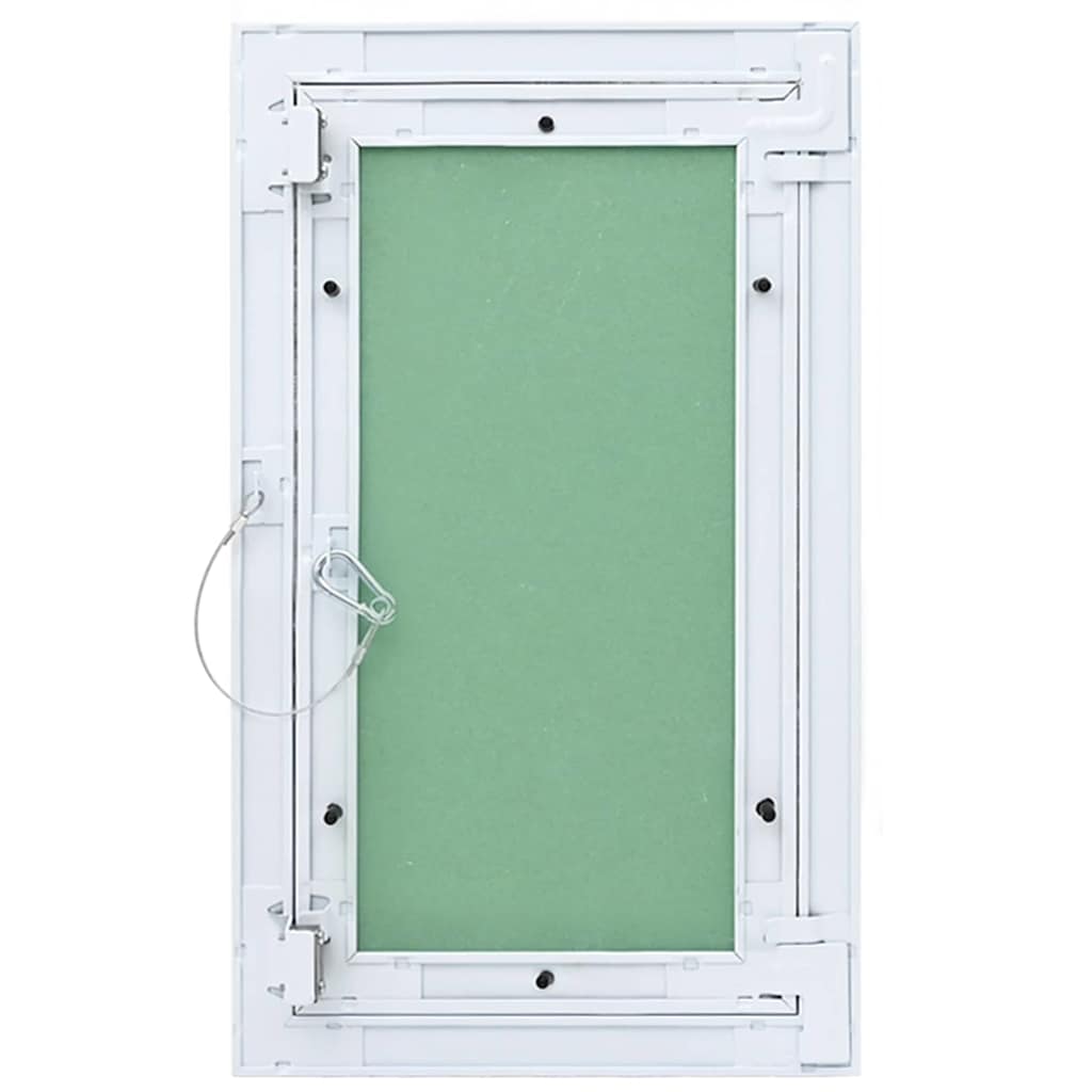 vidaXL Access Panel Green and Silver 35 x 55 cm 4