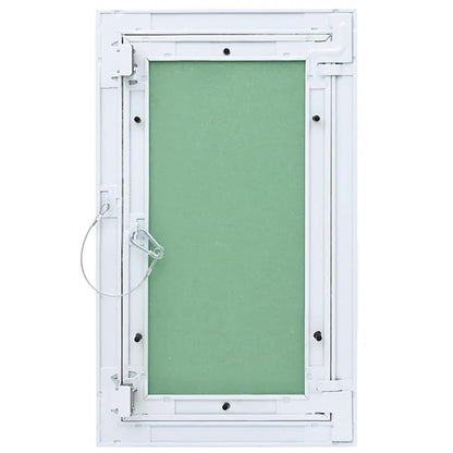 vidaXL Access Panel Green and Silver 35 x 55 cm 4