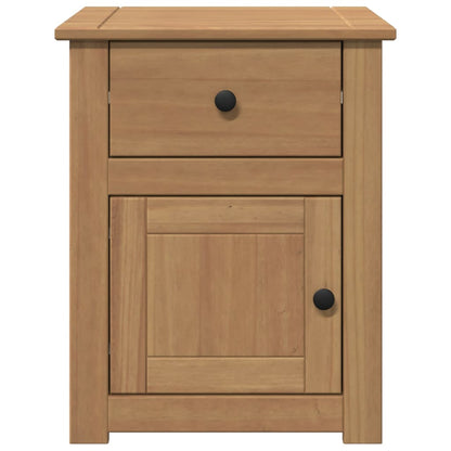 vidaXL Bedside Cabinet PANAMA 46x40x57 cm Solid Wood Pine 4