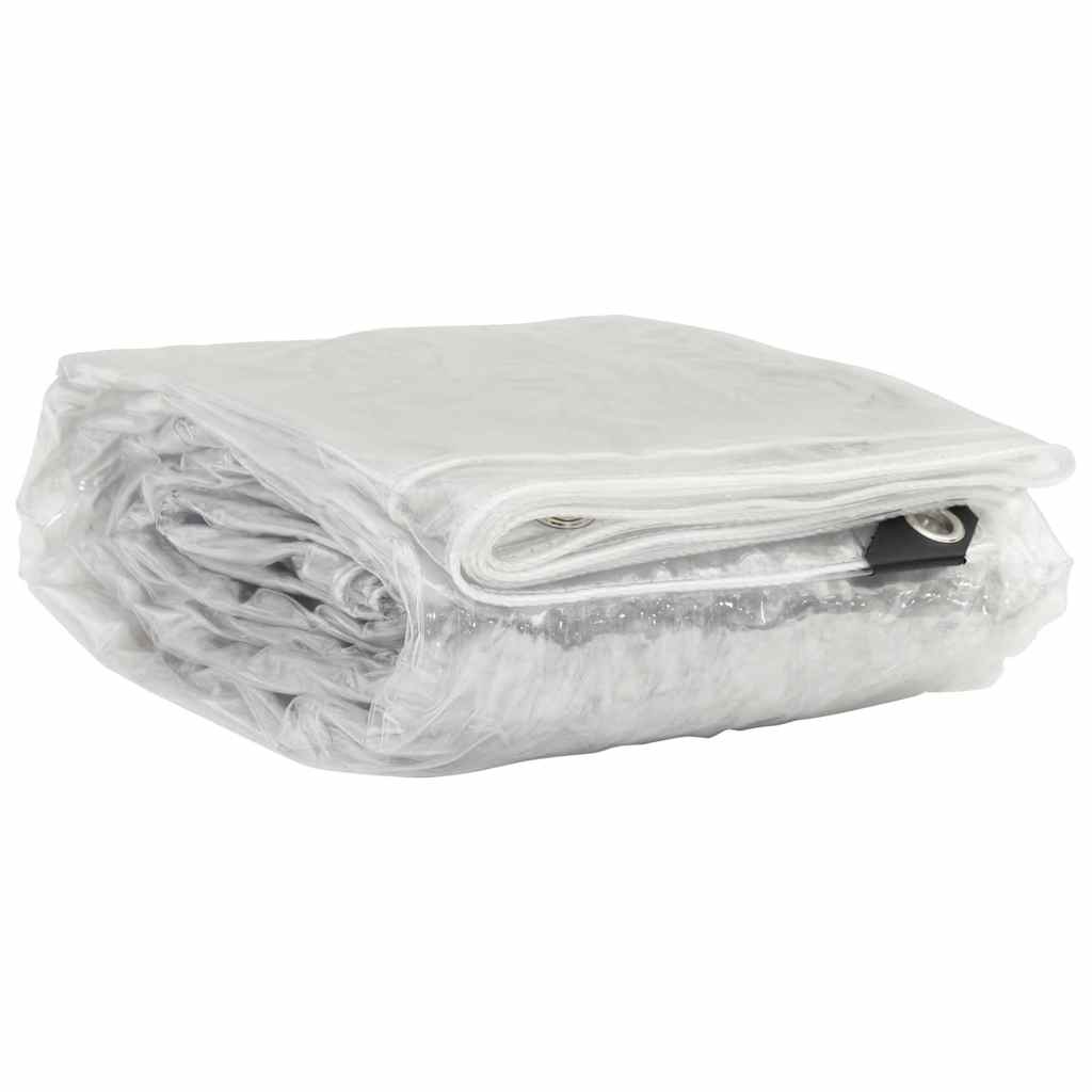 vidaXL Plant Cover with Eyelets 2x6 m PVC 3