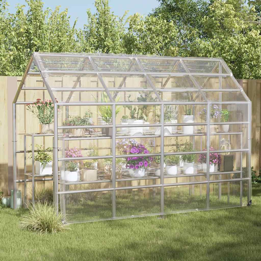 vidaXL Plant Cover with Eyelets 3x6 m PVC 2