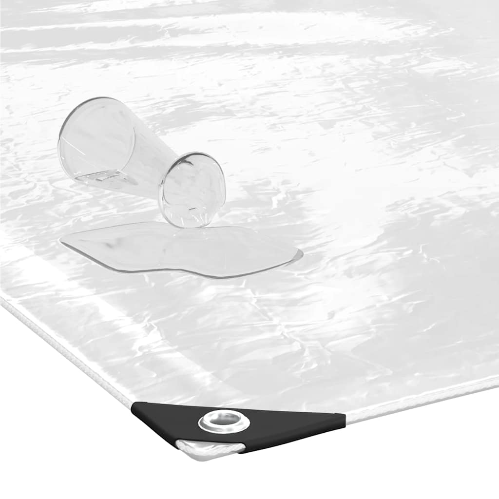 vidaXL Plant Cover with Eyelets 3x6 m PVC 4