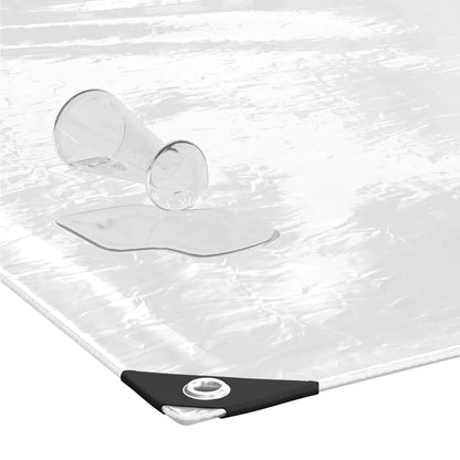 vidaXL Plant Cover with Eyelets 3x6 m PVC 4