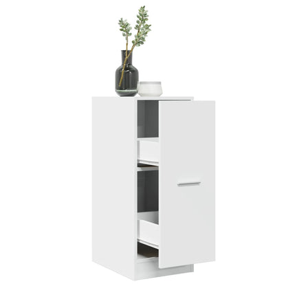 vidaXL Apothecary Cabinet White 30x41x77,5 cm Engineered Wood 1