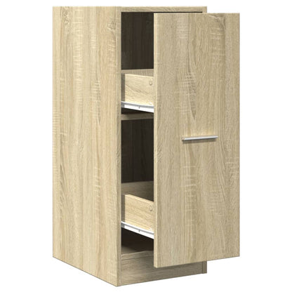 vidaXL Apothecary Cabinet Sonoma Oak 30x41x77,5 cm Engineered Wood 2