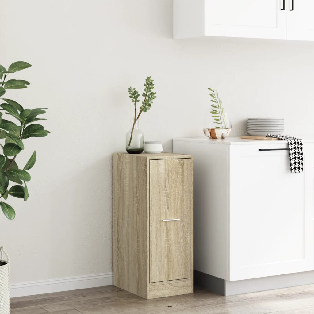 vidaXL Apothecary Cabinet Sonoma Oak 30x41x77,5 cm Engineered Wood 3