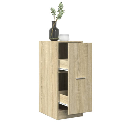 vidaXL Apothecary Cabinet Sonoma Oak 30x41x77,5 cm Engineered Wood 1