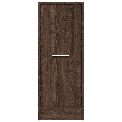 vidaXL Apothecary Cabinet Brown Oak 30x41x77,5 cm Engineered Wood 5