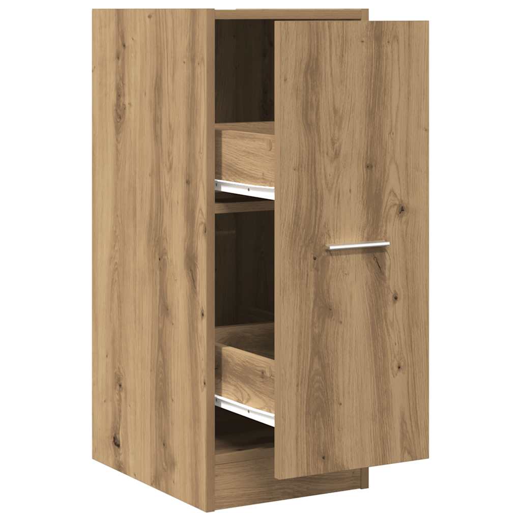 vidaXL Apothecary Cabinet Artisian Oak 30x41x77,5 cm Engineered Wood 2