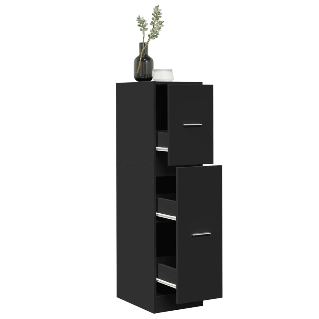 vidaXL Apothecary Cabinet 30x41x118 cm Engineered Wood