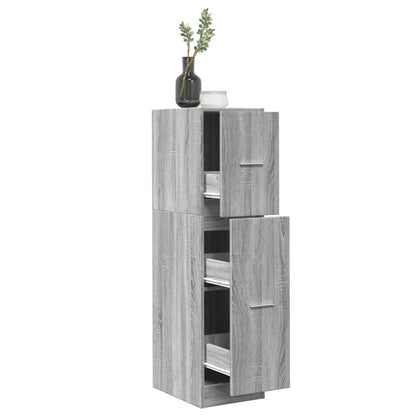 vidaXL Apothecary Cabinet 30x41x118 cm Engineered Wood