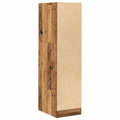 vidaXL Apothecary Cabinet Old Wood 30x41x118 cm Engineered Wood 6