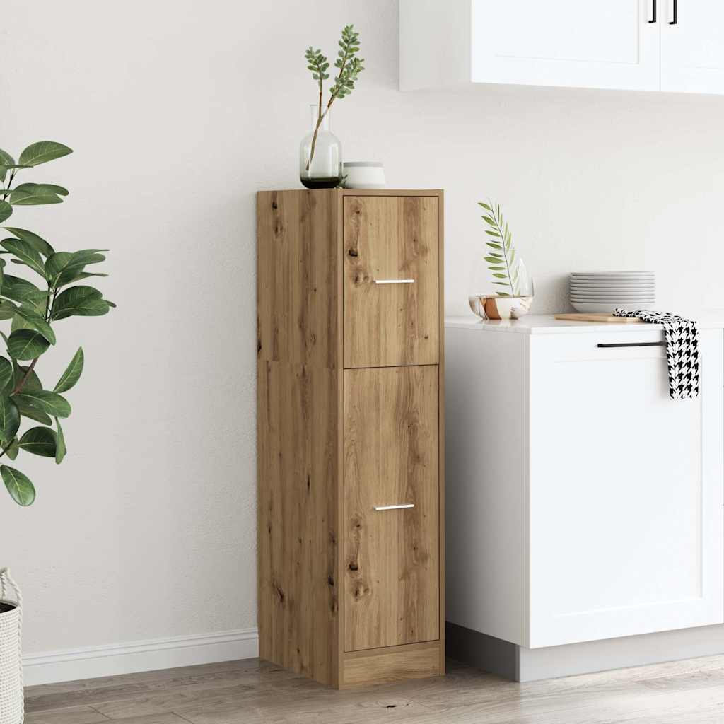 vidaXL Apothecary Cabinet 30x41x118 cm Engineered Wood
