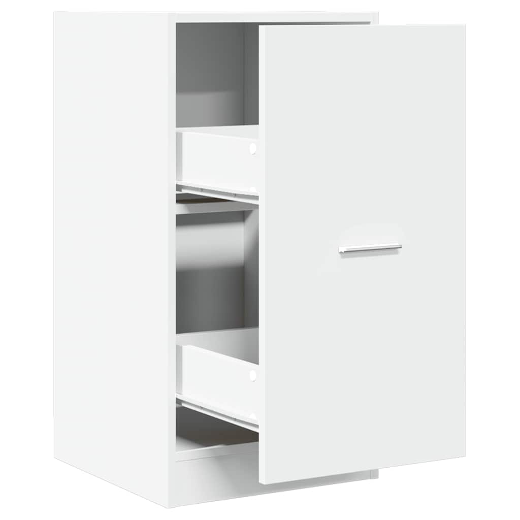 vidaXL Apothecary Cabinet White 40x41x77,5 cm Engineered Wood 2