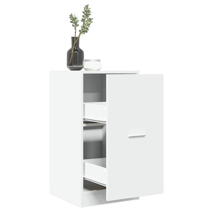 vidaXL Apothecary Cabinet White 40x41x77,5 cm Engineered Wood 1