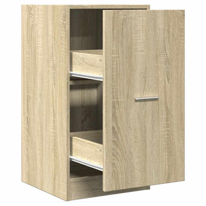 vidaXL Apothecary Cabinet Sonoma Oak 40x41x77,5 cm Engineered Wood 2
