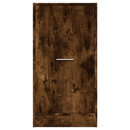 vidaXL Apothecary Cabinet Smoked Oak 40x41x77,5 cm Engineered Wood 5
