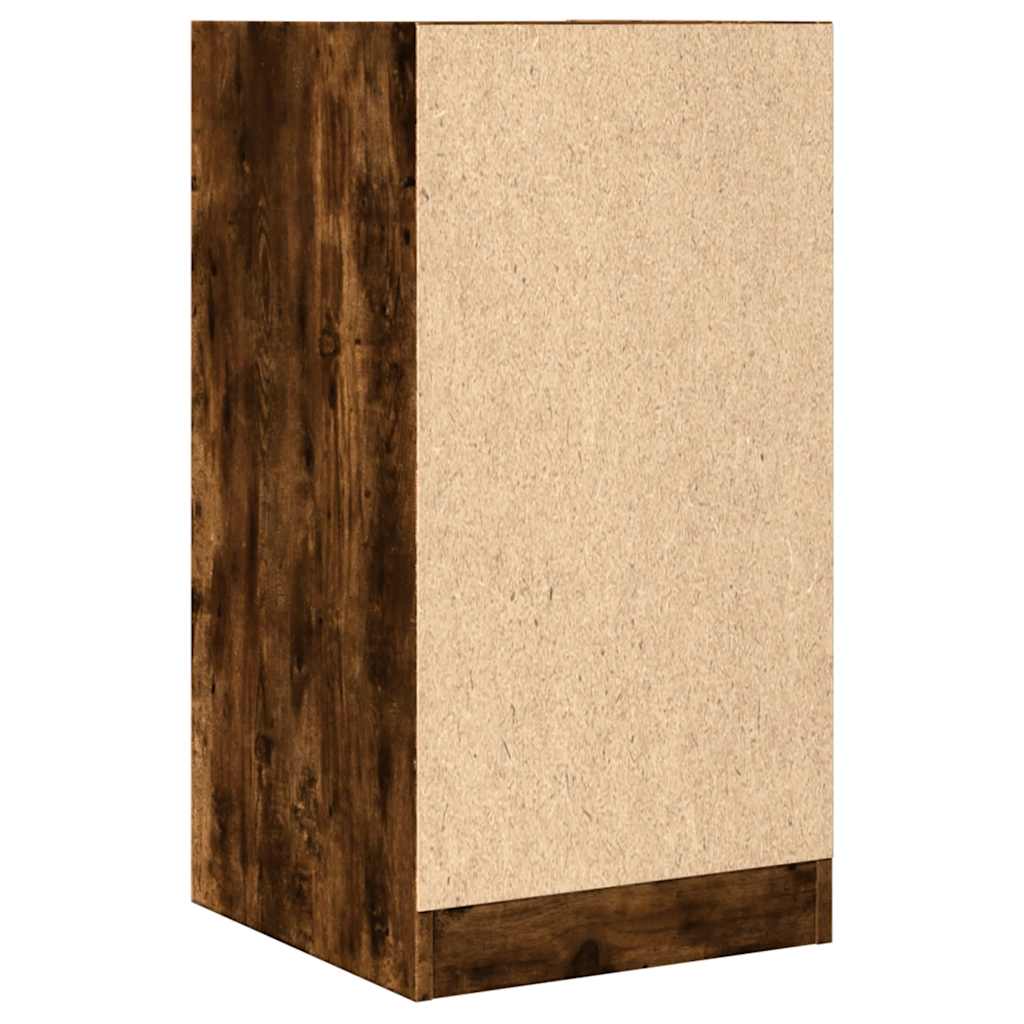 vidaXL Apothecary Cabinet Smoked Oak 40x41x77,5 cm Engineered Wood 6