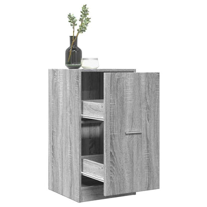 vidaXL Apothecary Cabinet Grey Sonoma 40x41x77,5 cm Engineered Wood 1