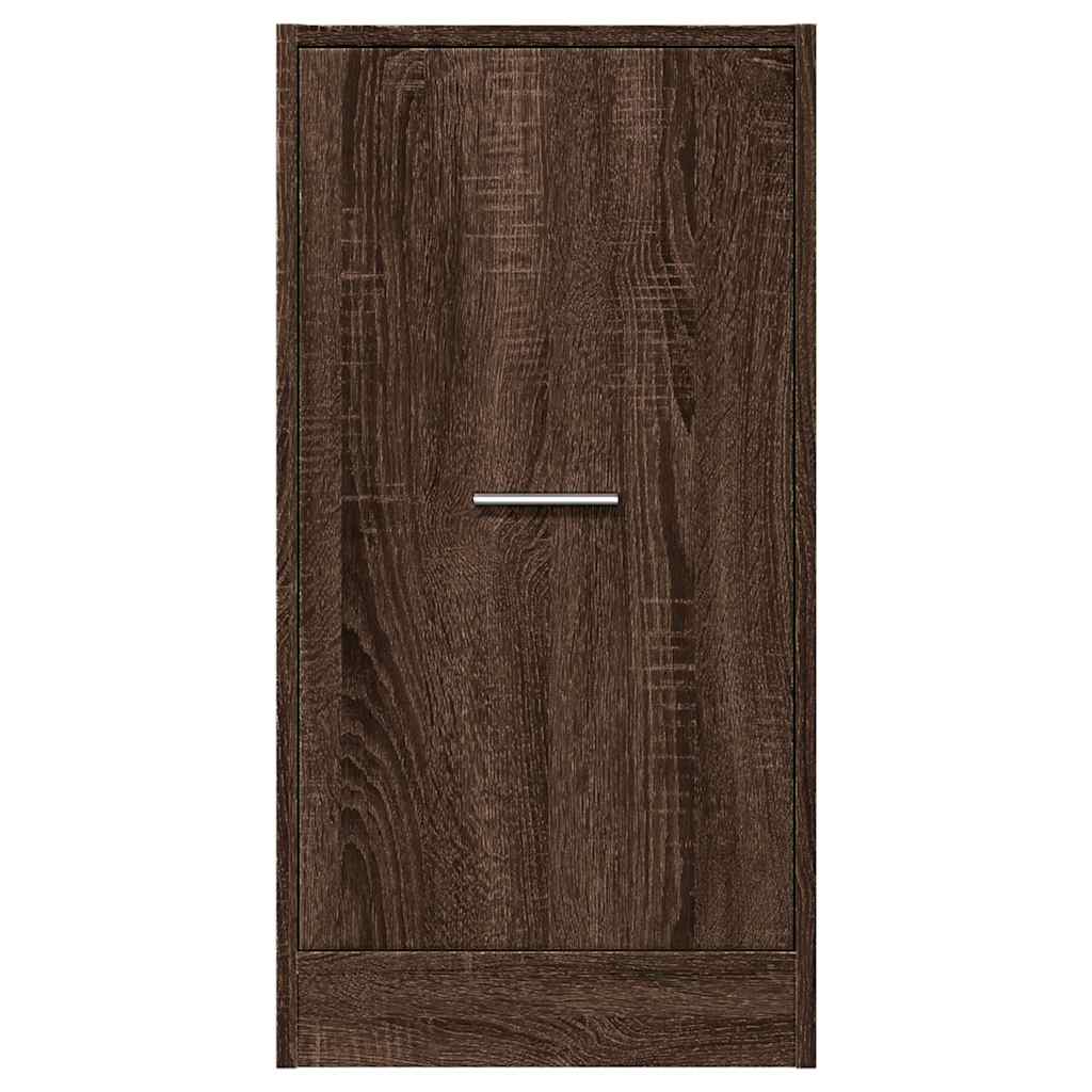 vidaXL Apothecary Cabinet Brown Oak 40x41x77,5 cm Engineered Wood 5