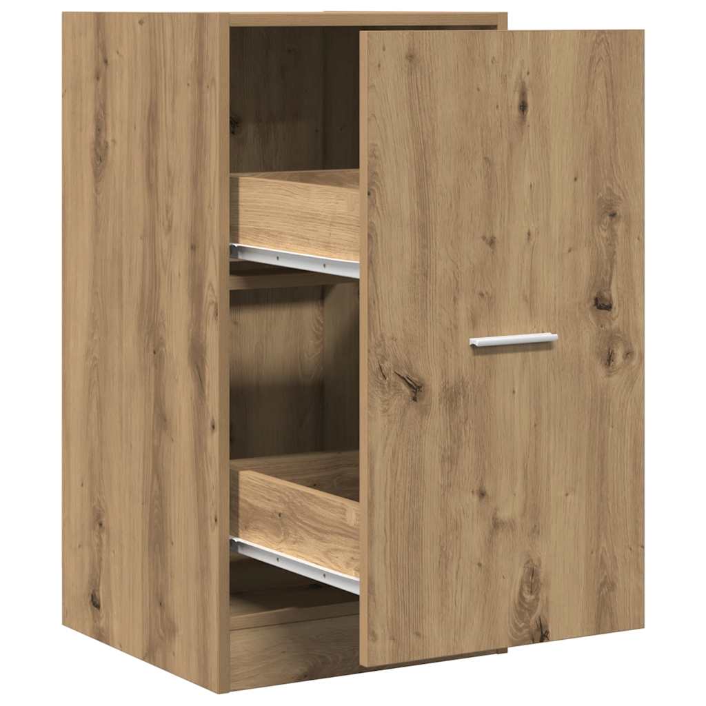 vidaXL Apothecary Cabinet Artisian Oak 40x41x77,5 cm Engineered Wood 3