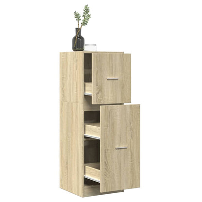 vidaXL Apothecary Cabinet 40x41x118 cm Engineered Wood